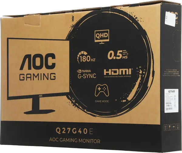Изображение товара Монитор AOC Q27G40E