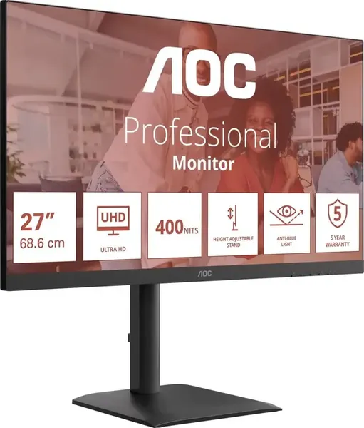 Изображение товара Монитор AOC U27E4CV