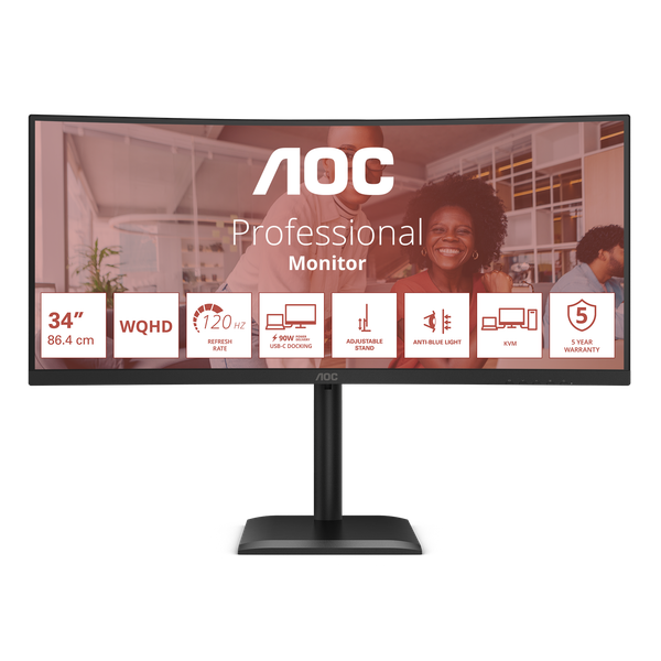 Изображение товара Монитор AOC CU34E4CV