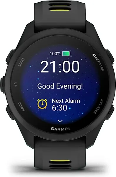 Изображение товара Умные часы Garmin Forerunner 170 GPS / 010-03920-00 (черный/желтый)