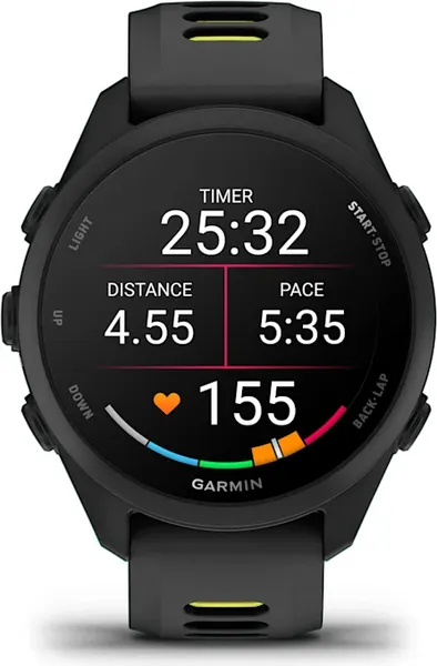 Изображение товара Умные часы Garmin Forerunner 170 GPS / 010-03920-00 (черный/желтый)