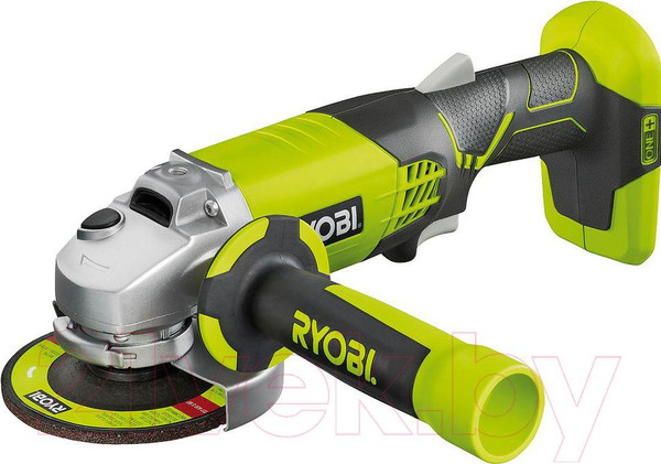Изображение товара Угловая шлифовальная машина Ryobi R18AG-0 (5133001903)