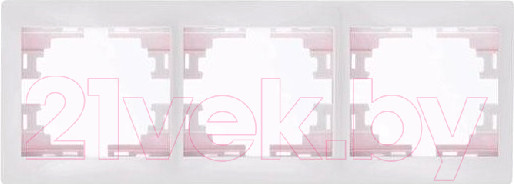 Изображение товара Рамка для выключателей и розеток Lezard Mira 701-0200-148