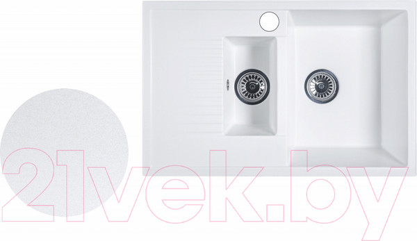 Изображение товара Мойка кухонная БелЭворс Forma R (белый)