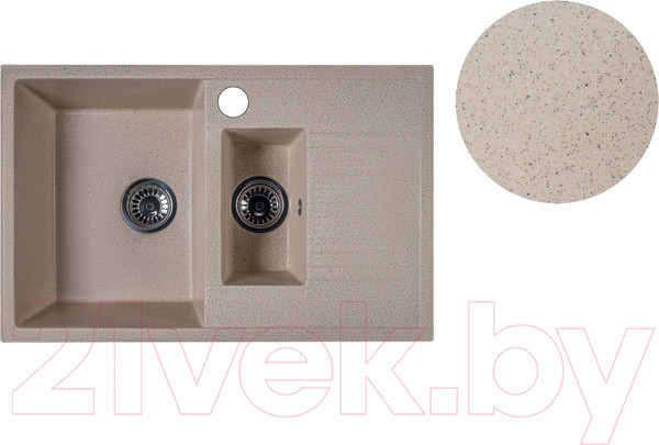 Изображение товара Мойка кухонная БелЭворс Forma L (темно-бежевый)