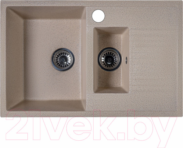 Изображение товара Мойка кухонная БелЭворс Forma L (темно-бежевый)