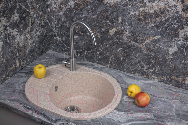 Изображение товара Мойка кухонная БелЭворс New Lux R (темно-бежевый)