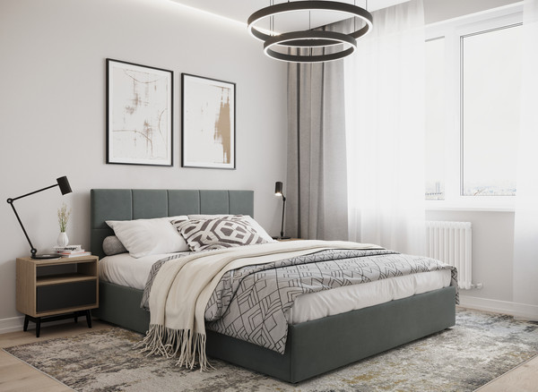Изображение товара Двуспальная кровать Moon Family 1261 / MF012050