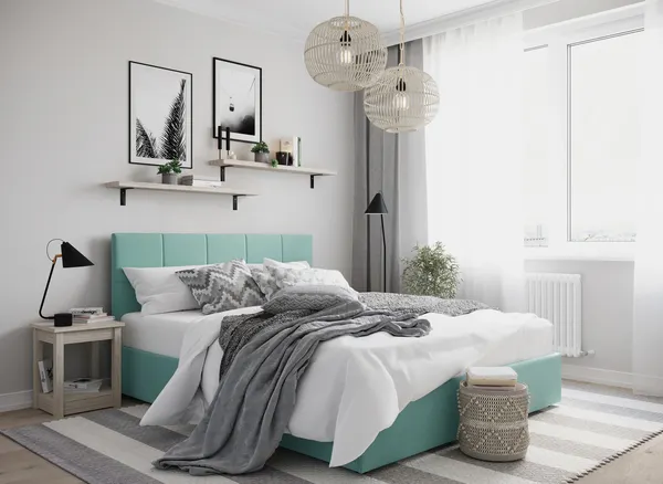 Изображение товара Двуспальная кровать Moon Family 1261 / MF011950