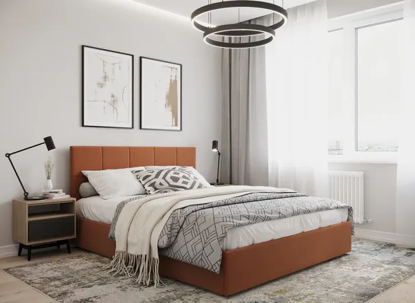 Изображение товара Двуспальная кровать Moon Family 1261 / MF011830