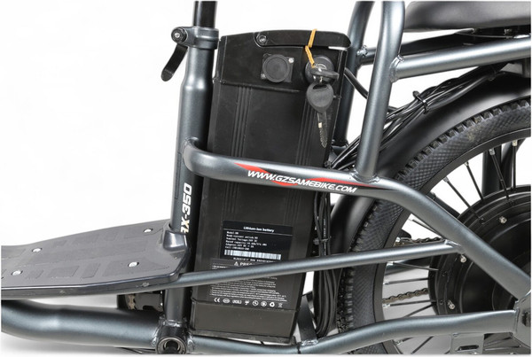 Изображение товара Электровелосипед Samebike SB-RX250 (черный глянец)