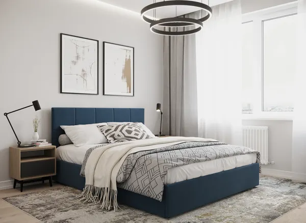 Изображение товара Двуспальная кровать Moon Family 1261 / MF012103