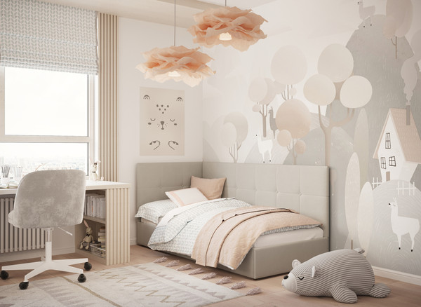 Изображение товара Кровать-тахта Moon Family 1261 / MF013164
