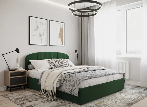Изображение товара Двуспальная кровать Moon Family 1262 / MF012518