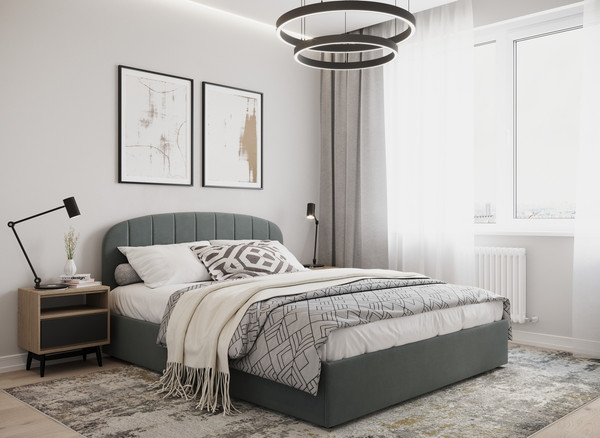 Изображение товара Двуспальная кровать Moon Family 1262 / MF012401