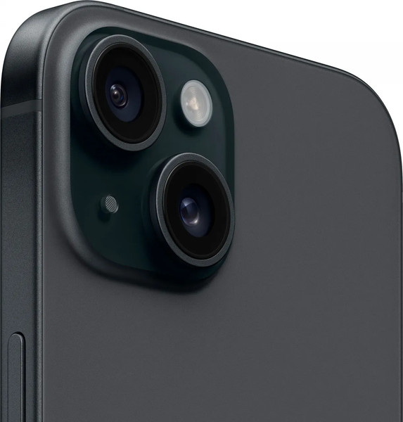 Изображение товара Смартфон восстановленный Apple iPhone 15 256GB ELNU Грейд A (черный)
