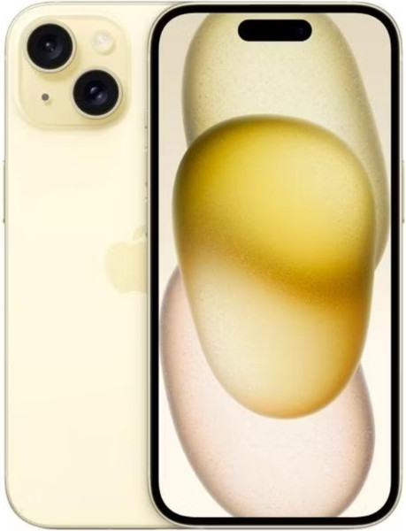 Изображение товара Смартфон восстановленный Apple iPhone 15 128GB ELNU Грейд A (желтый)