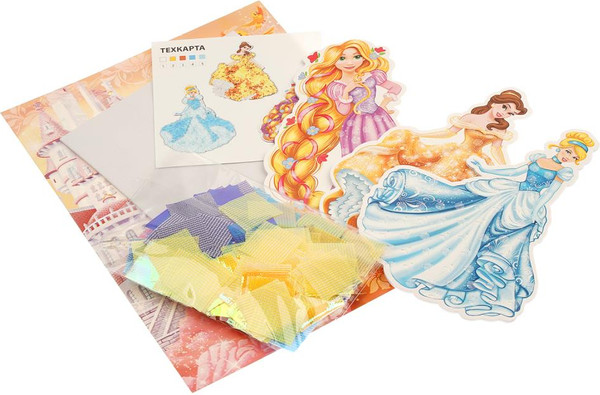 Изображение товара Набор для творчества MultiArt Принцессы дисней / FELT-PRINC3-134879