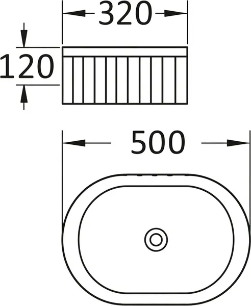 Изображение товара Умывальник Lauter 2133050 (50х32)