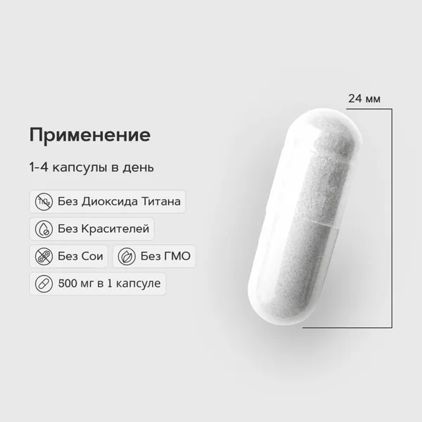 Изображение товара Витаминно-минеральный комплекс Restartbio Магний хелат бисглицинат 500мг витамин B6 (120 капсул)