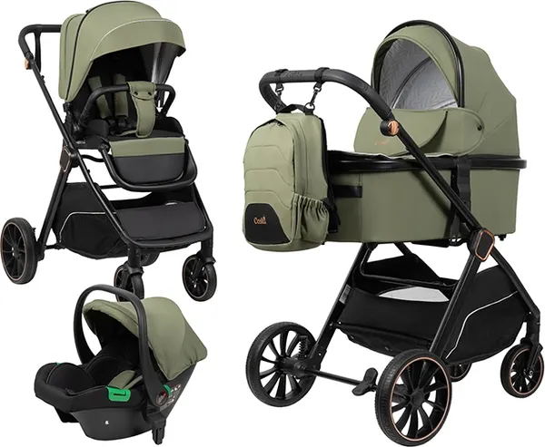 Изображение товара Детская универсальная коляска Costa 3в1 Rider / RD-1 (оливковый)