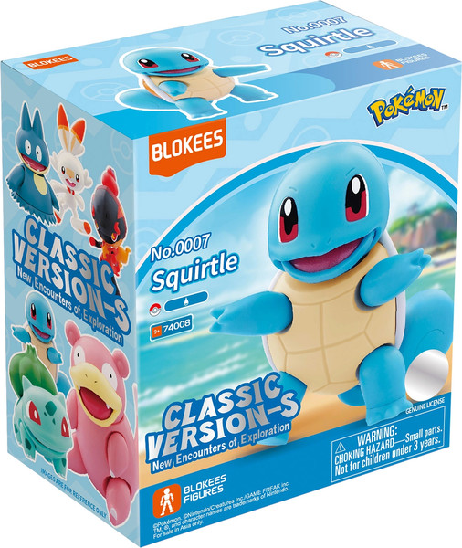 Изображение товара Конструктор Blokees Покемоны Легенды Поколение 1 Сквиртл / 74528