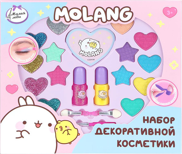 Изображение товара Набор детской декоративной косметики Милая Леди 131360-MOL-ML