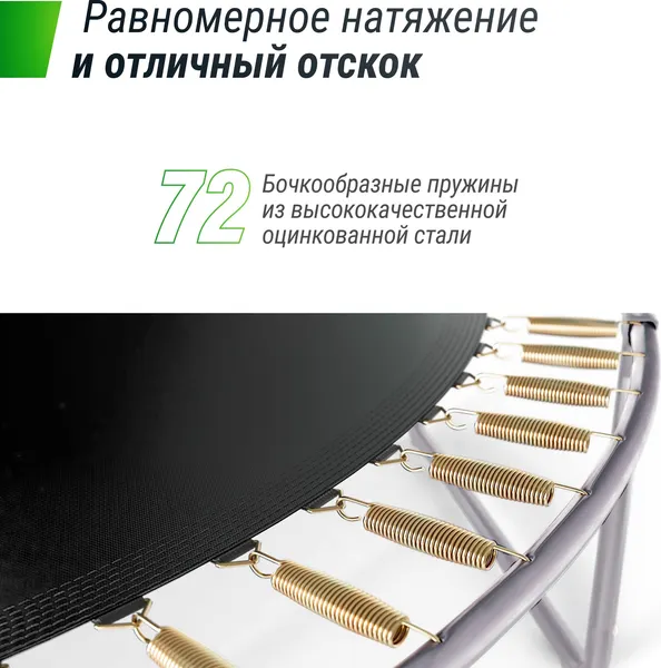 Изображение товара Батут UNIX Line Supreme Basic 12 ft / TRUSUB12BL (синий)
