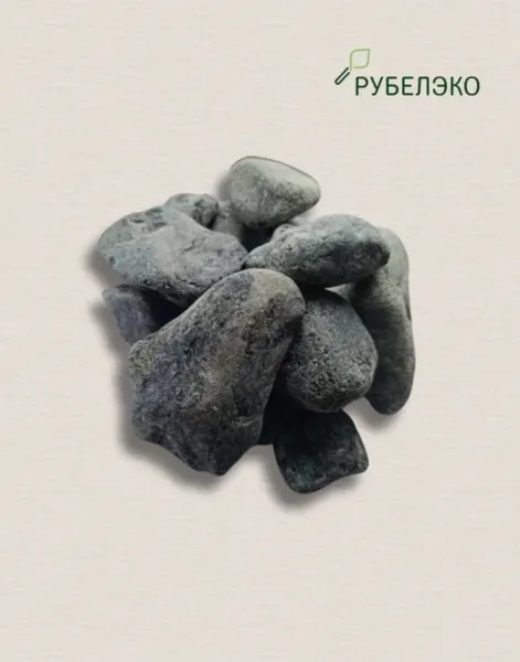 Изображение товара Камни для бани РуБелЭко Змеевик 40-100мм (20кг)