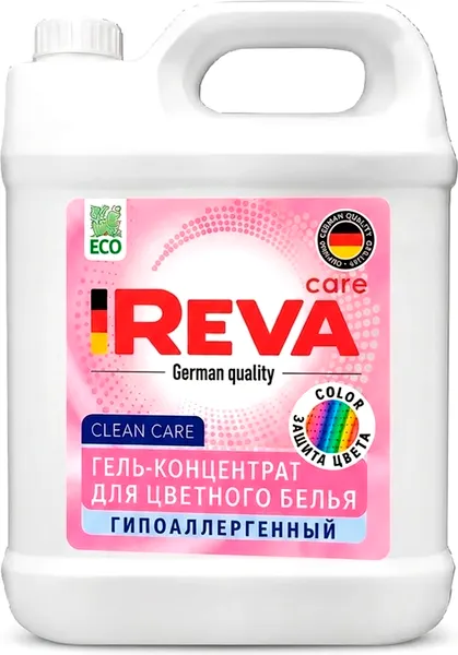 Изображение товара Гель для стирки Reva Care Концентрат для цветного белья (5л)