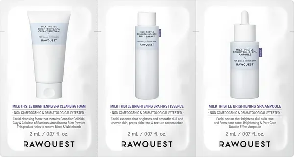 Изображение товара Набор косметики для лица Rawquest Milk thistle Sachet