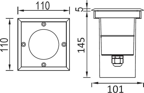 Изображение товара Светильник уличный Oasis Light 73202B SS