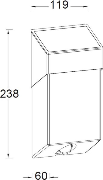 Изображение товара Бра уличное Oasis Light ST9079 SS
