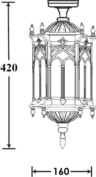 Изображение товара Светильник уличный Oasis Light 89905SA Bl