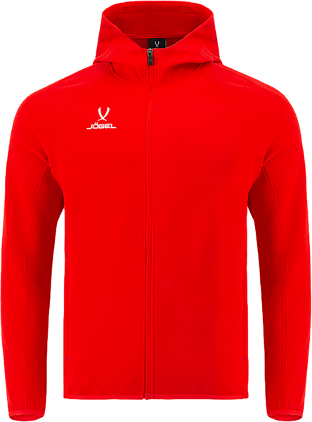 Изображение товара Кофта спортивная детская Jogel Essential Athlete Hooded FZ Jacket (красный, YS)