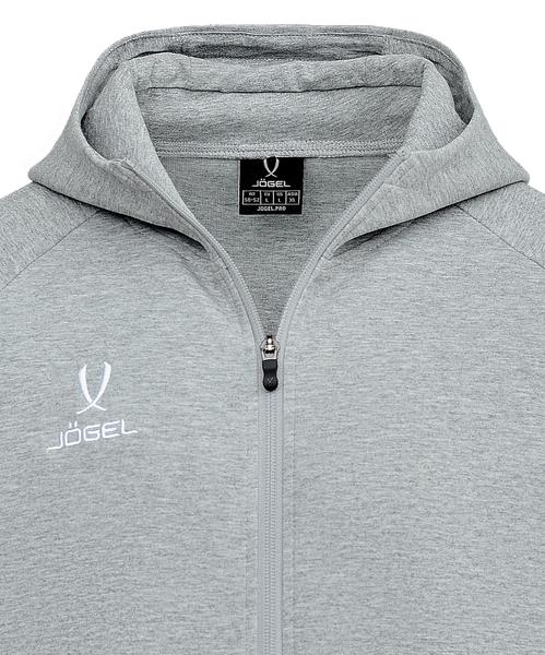 Изображение товара Худи Jogel Essential Athlete Hooded FZ Jacket (серый, XXL)