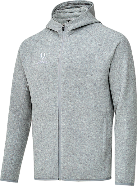 Изображение товара Кофта спортивная детская Jogel Essential Athlete Hooded FZ Jacket (серый, JR YXL)