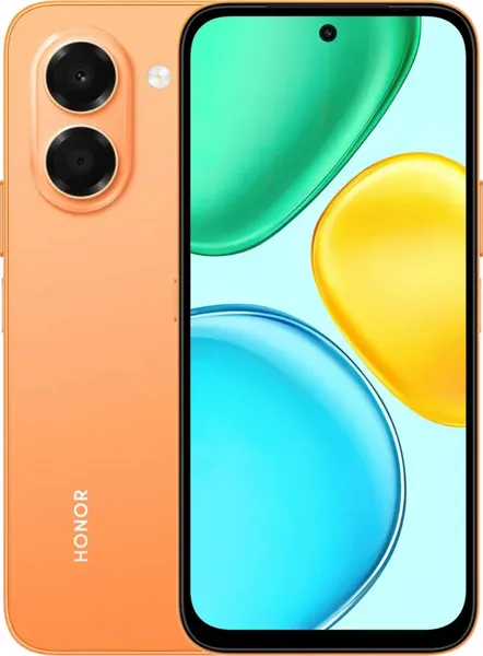 Смартфон HONOR X7e 6GB/256GB (рассветный оранжевый)