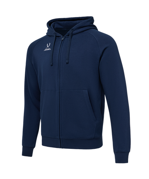 Изображение товара Худи Jogel Essential Cotton Zip Hoodie (темно-синий, XXXL)