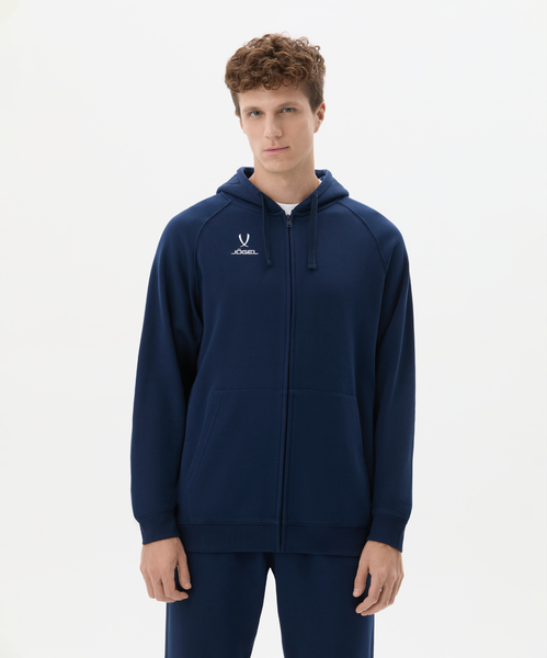 Изображение товара Худи Jogel Essential Cotton Zip Hoodie (темно-синий, XXXL)