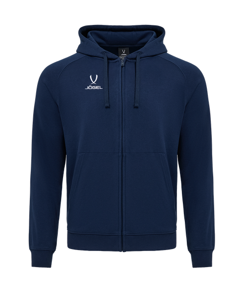 Изображение товара Худи Jogel Essential Cotton Zip Hoodie (темно-синий, XXXL)