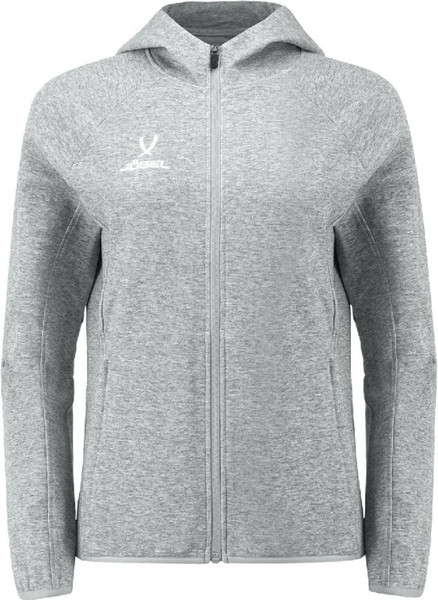 Изображение товара Худи Jogel Essential Athlete Hooded FZ Jacket W (серый, L)