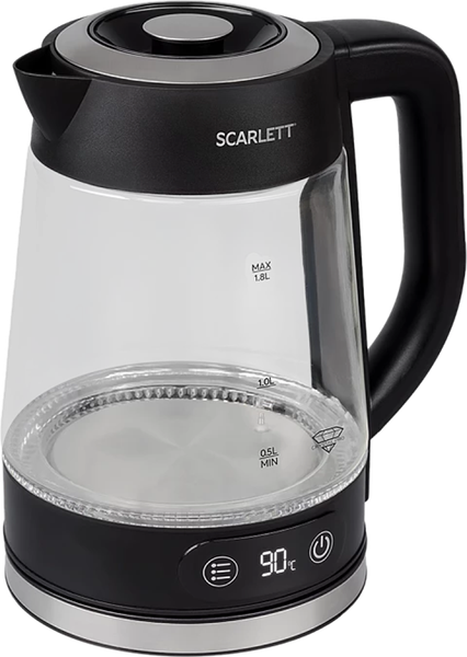 Изображение товара Электрочайник Scarlett SC-EK27G111 (черный)