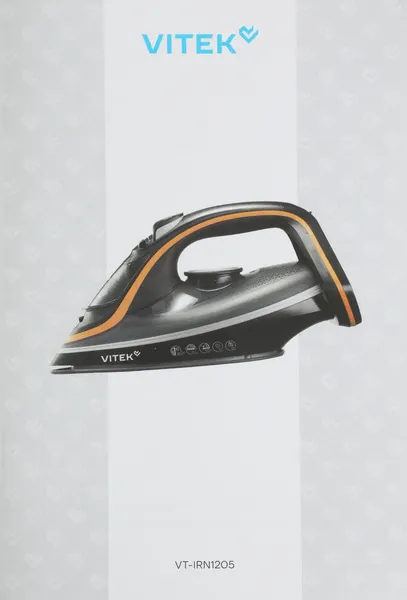 Изображение товара Утюг Vitek VT-IRN1205 (черный)