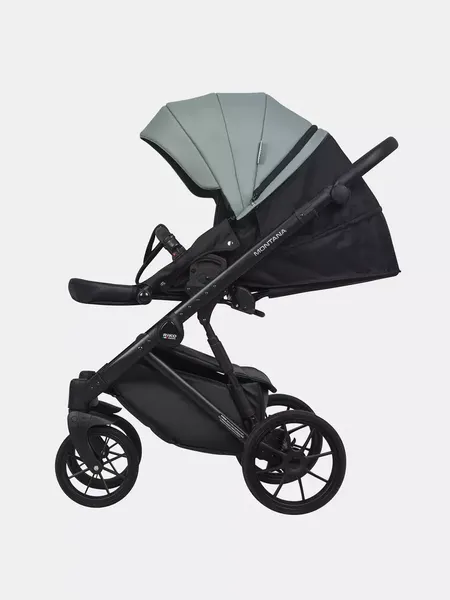 Изображение товара Детская универсальная коляска Riko Montana X Ecco 2 В 1 Basic 30 (зеленый-серый)