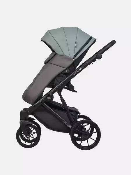 Изображение товара Детская универсальная коляска Riko Montana X Ecco 2 В 1 Basic 30 (зеленый-серый)