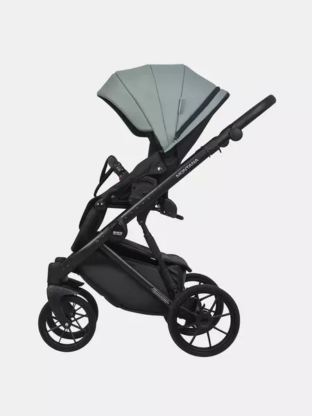 Изображение товара Детская универсальная коляска Riko Montana X Ecco 2 В 1 Basic 30 (зеленый-серый)
