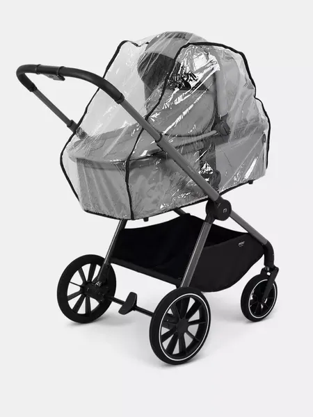 Изображение товара Детская универсальная коляска MOWbaby Amber pro 2в1 / MB070 (Moon Grey)