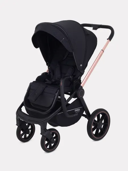 Изображение товара Детская универсальная коляска MOWbaby Zoom 2в1 / RA086 (Gold Black)