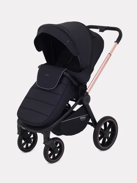 Изображение товара Детская универсальная коляска MOWbaby Zoom 2в1 / RA086 (Gold Black)